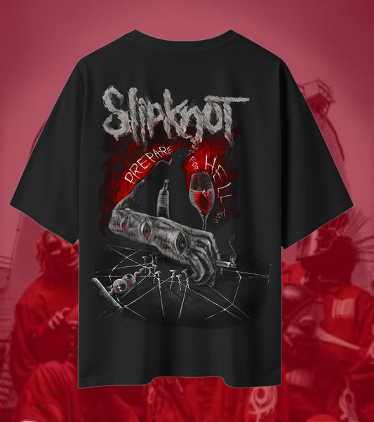 Slipknot Dark Ritual Graphic Oversized T-Shirt