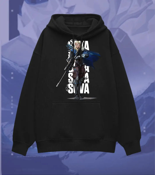 Sova – Hunter’s Focus Valorant Oversized Hoodie | Bold Comfort Fit - Valorant