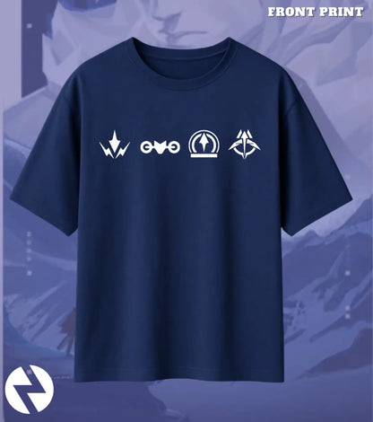 Sova – Hunter’s Focus Valorant Oversized T Shirt | Bold Casual Energy - Valorant