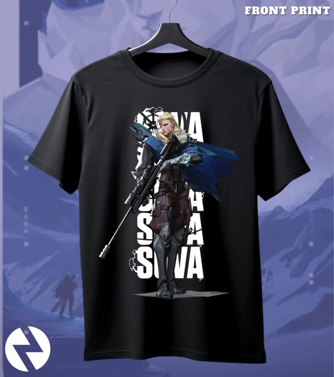 Sova - Recon Vision Valorant T Shirt | See First Tee - Front Only / Black / S - Valorant