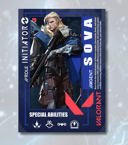 Sova Valorant Poster – Precision Recon Wall Art | Aim Track Dominate - Valorant