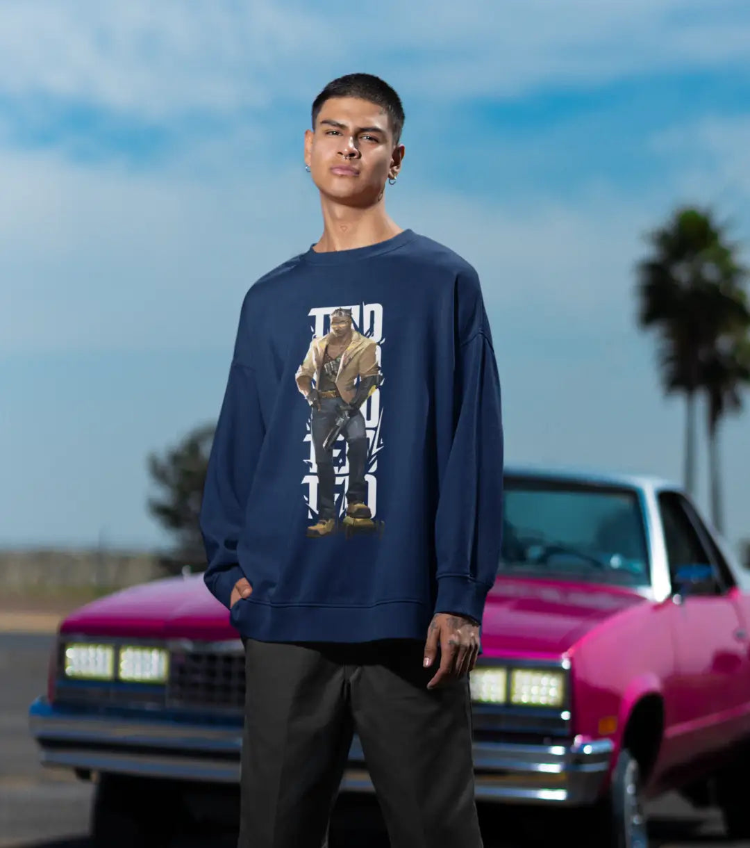 Tejo Heatwave Sweatshirt – Valorant Edition - Black / Oversized / XS - Valorant