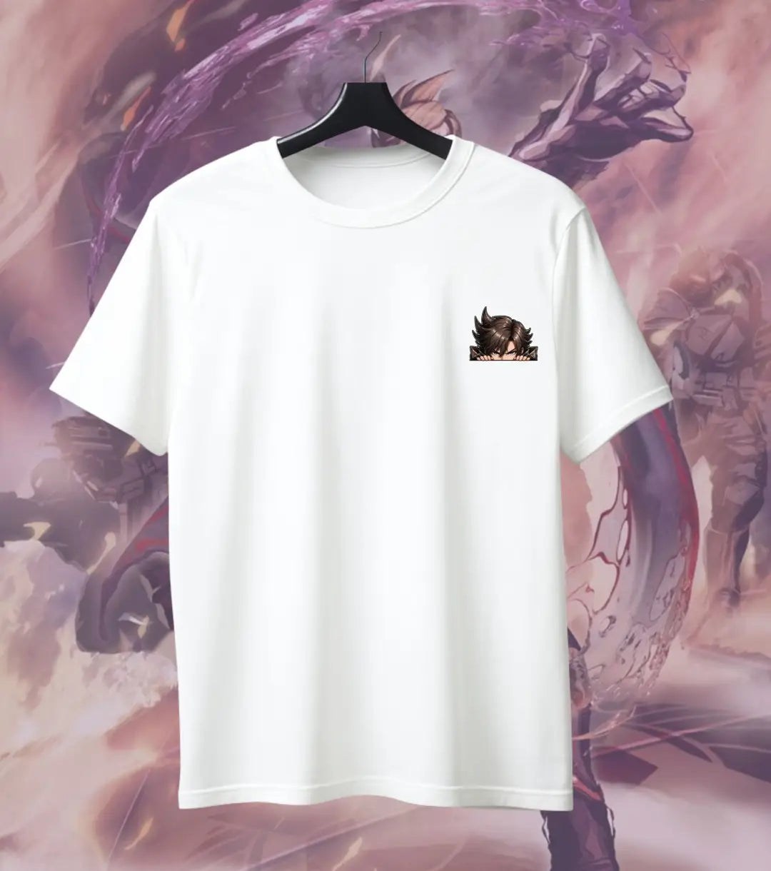 Tekken Lars Alexandersson Graphic T-Shirt for Men | Electric Warrior Gaming Tee | Premium Cotton Gamer T-Shirt - Tekken