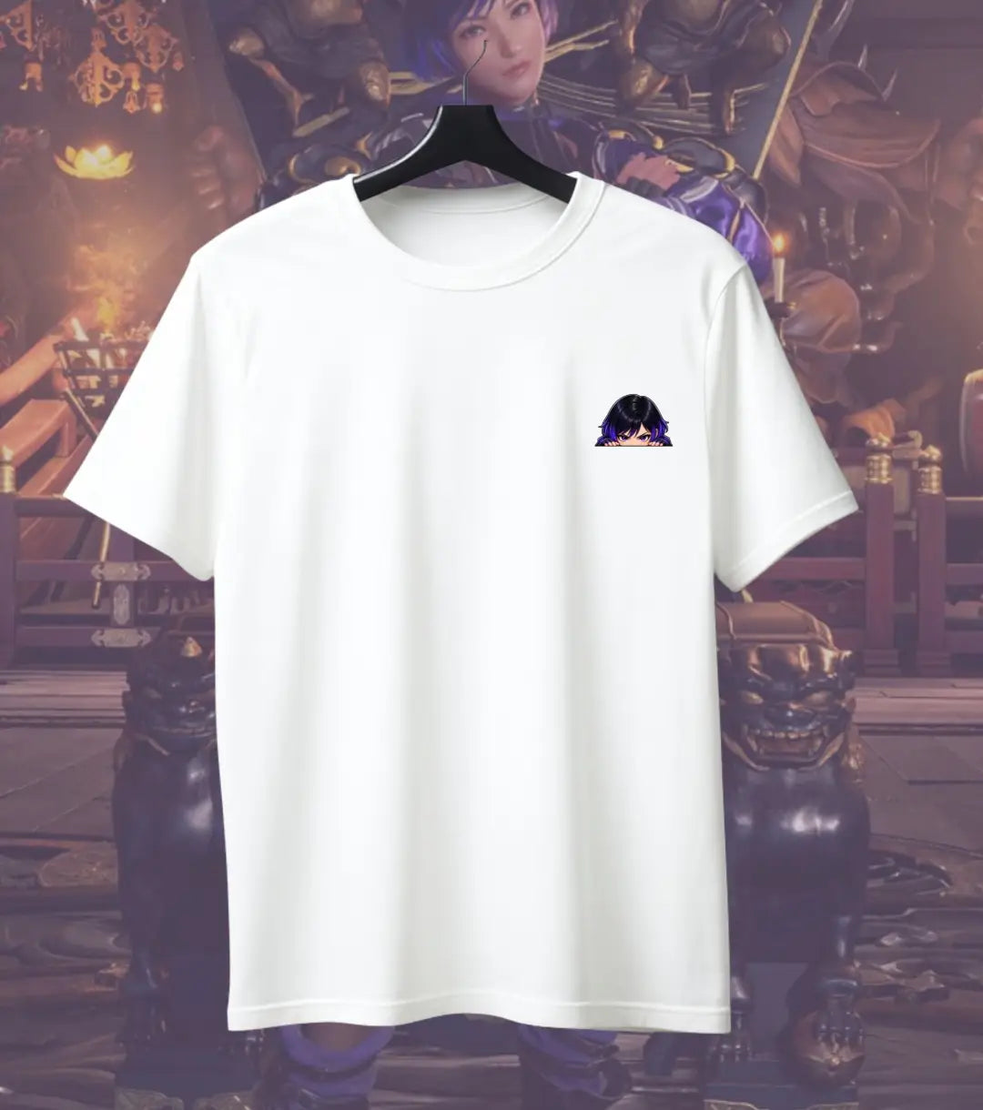 Tekken Reina Graphic T-Shirt for Men | Fighting Game Character Print Tee | Anime Gaming Streetwear - Tekken