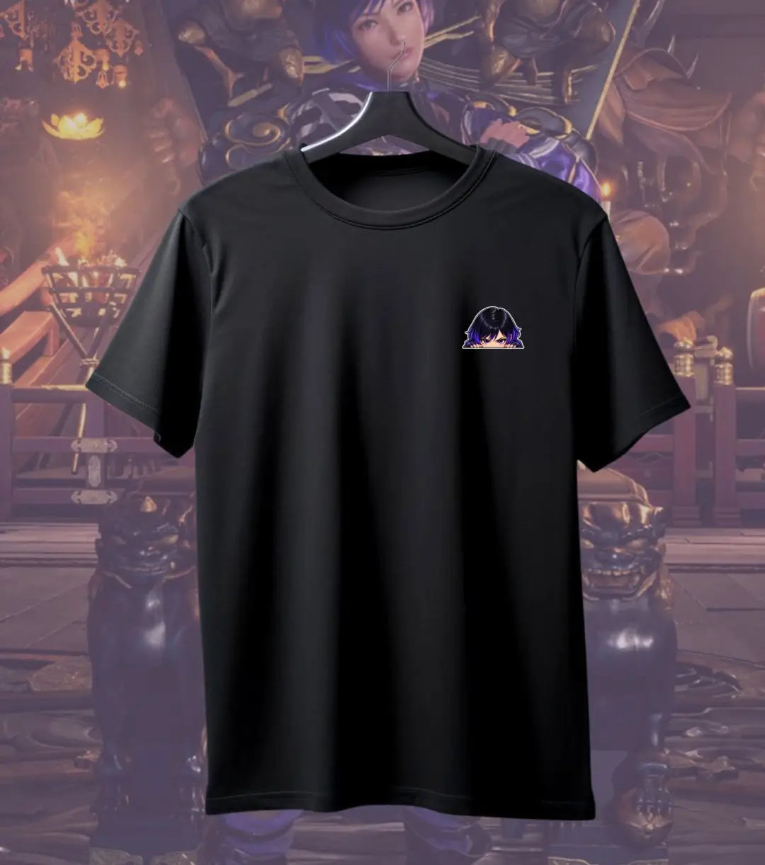 Tekken Reina Graphic T-Shirt for Men | Fighting Game Character Print Tee | Anime Gaming Streetwear - Tekken