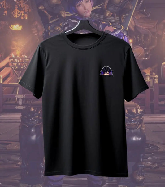 Tekken Reina Graphic T-Shirt for Men | Fighting Game Character Print Tee | Anime Gaming Streetwear - Tekken