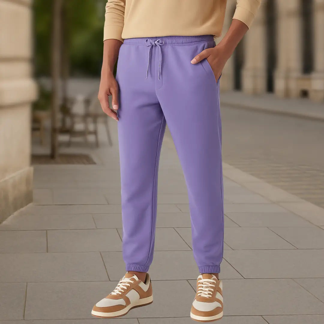 Unisex Premium Jogger Pants – Everyday Comfort in Multiple Colors - lavendar