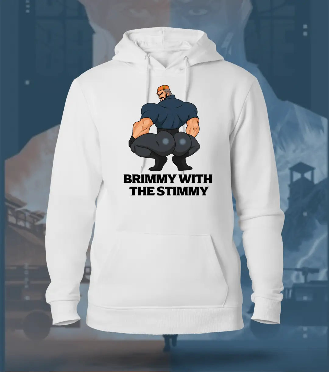 Valorant Brimmy With The Stimmy Regular Hoodie - White / XS - Valorant
