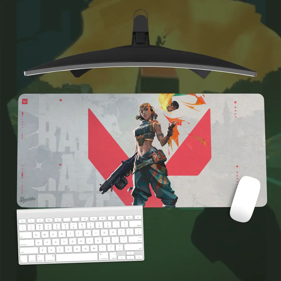 Valorant Raze XL Gaming Mousepad Boom Squad Edition - Valorant