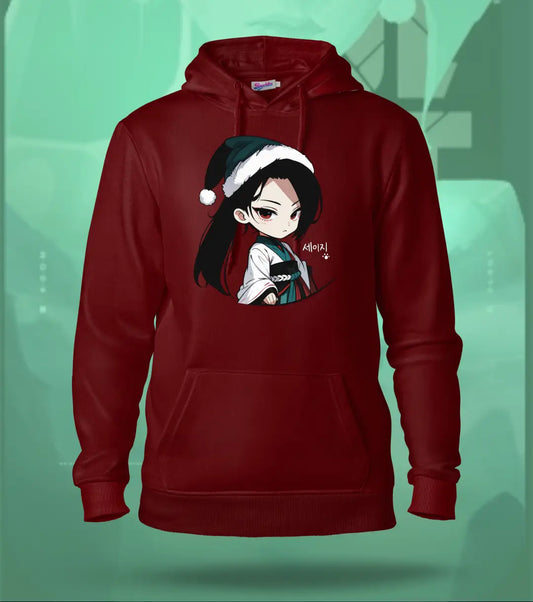 Valorant Sage Regular Hoodie | Chibi Edition - Maroon / XS - Valorant