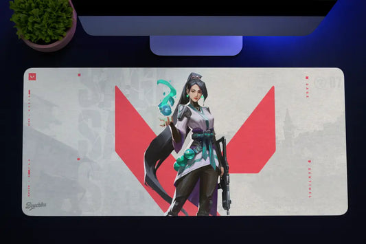 Valorant Sage XL Gaming Mousepad Sentinel Edition - XL 80 x 33 Cm - Valorant