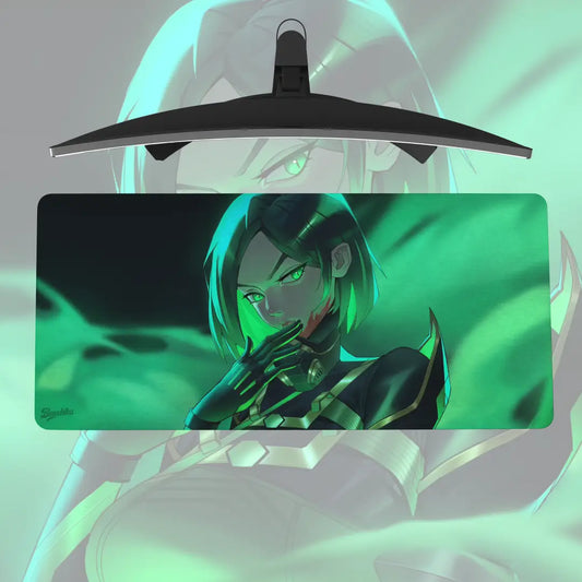 Valorant Viper Poison Mist Desk Mat - XL 80 x 33 Cm - Valorant