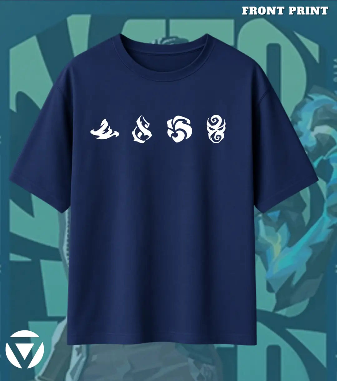 VETO Valorant Oversized T Shirt | Tactical Heavyweight Tee - Valorant