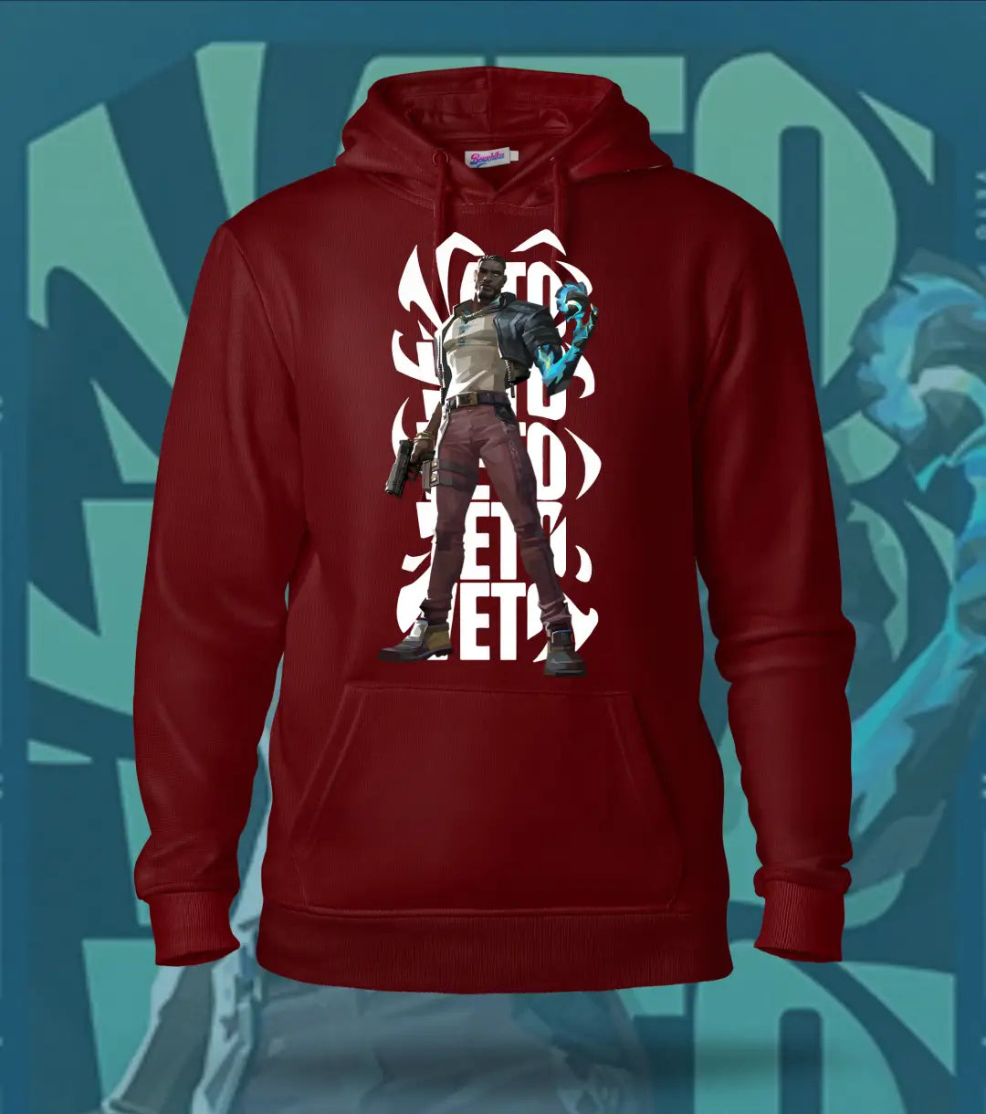 VETO Valorant Regular Hoodie - Maroon / XS - Valorant