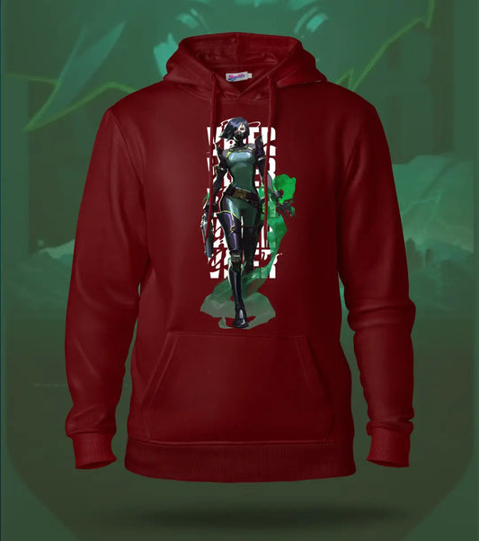Viper | Valorant – Toxic Precision Regular Hoodie - Maroon / XS - Valorant