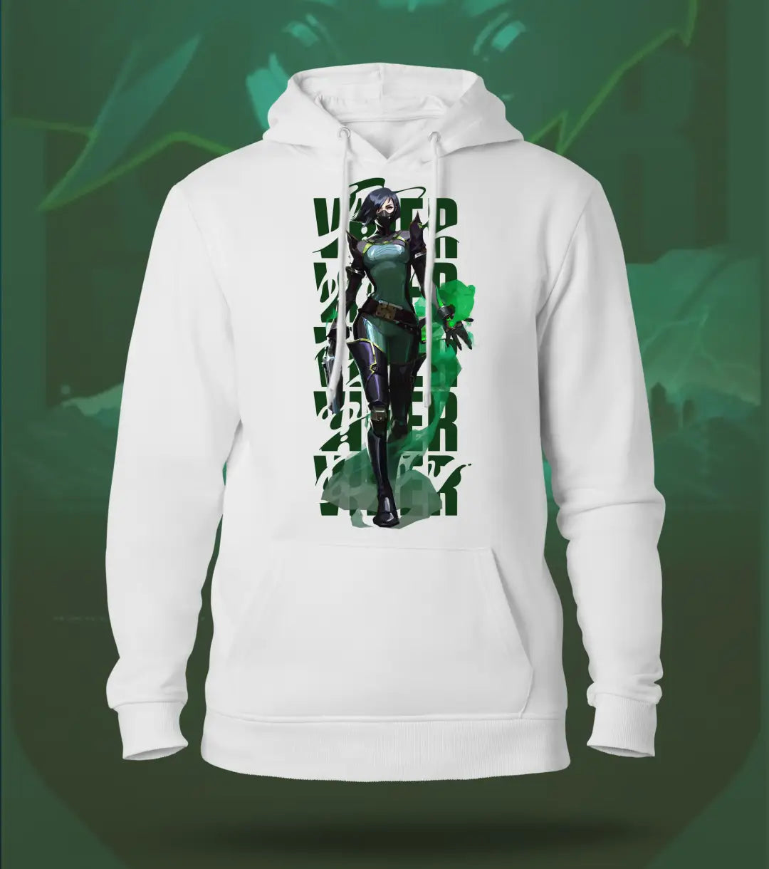 Viper | Valorant – Toxic Precision Regular Hoodie - White / XS - Valorant