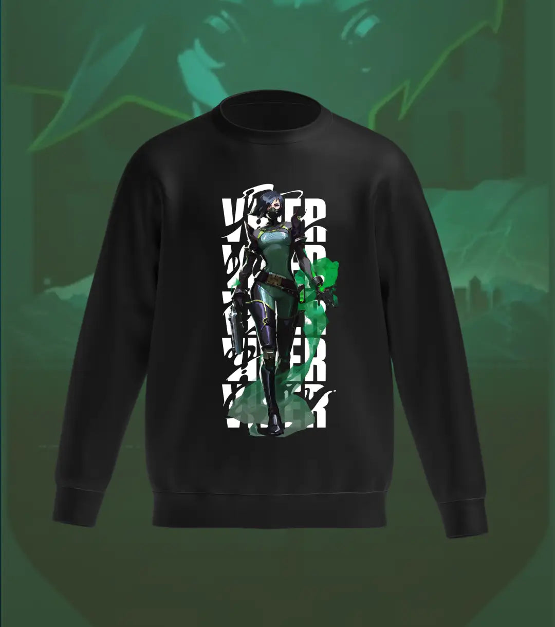 Viper Venom Sweatshirt – Valorant Edition - Black / Regular / XS - Valorant