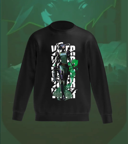 Viper Venom Sweatshirt – Valorant Edition - Black / Regular / XS - Valorant