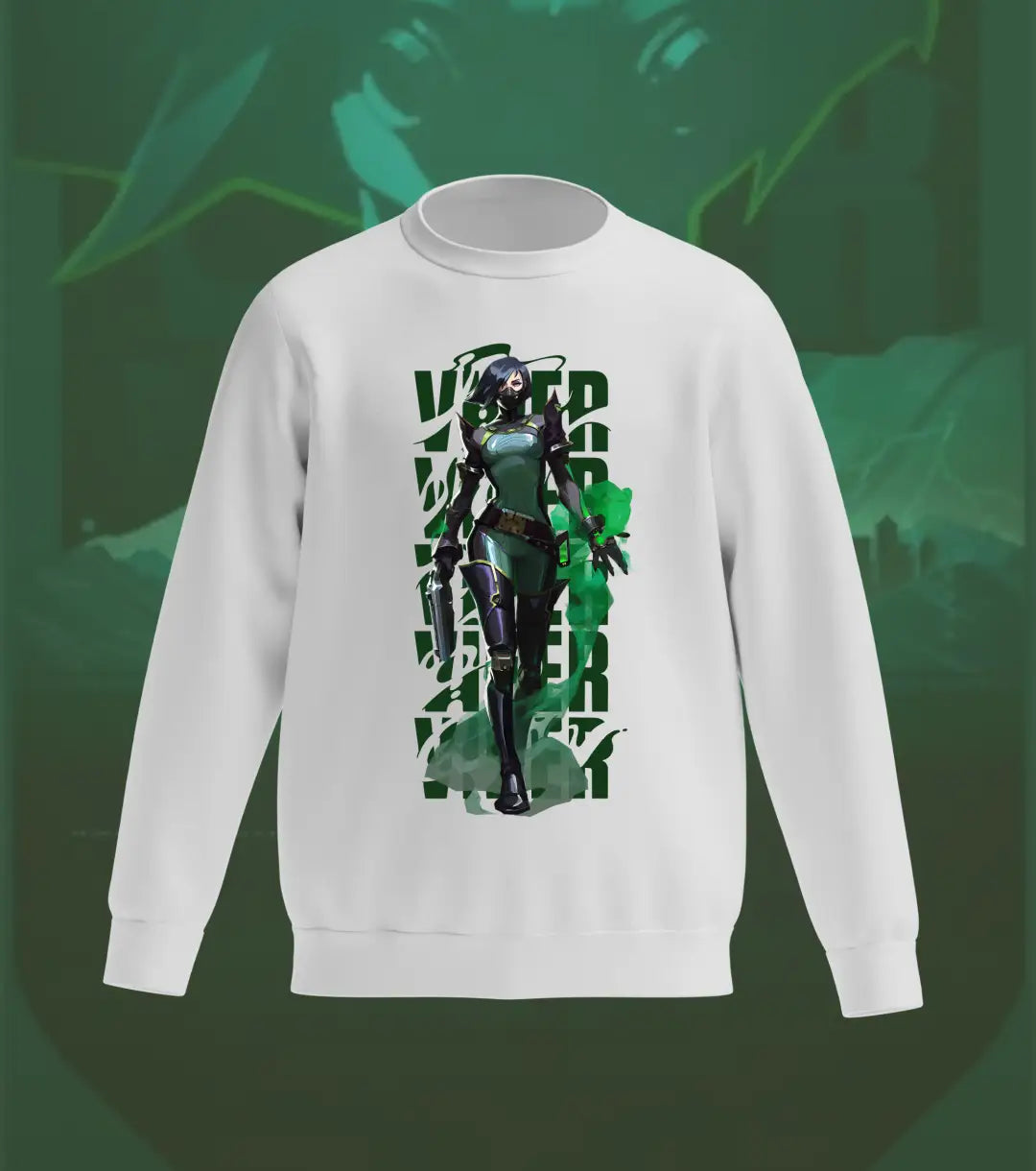 Viper Venom Sweatshirt – Valorant Edition - Gray / Regular / XS - Valorant