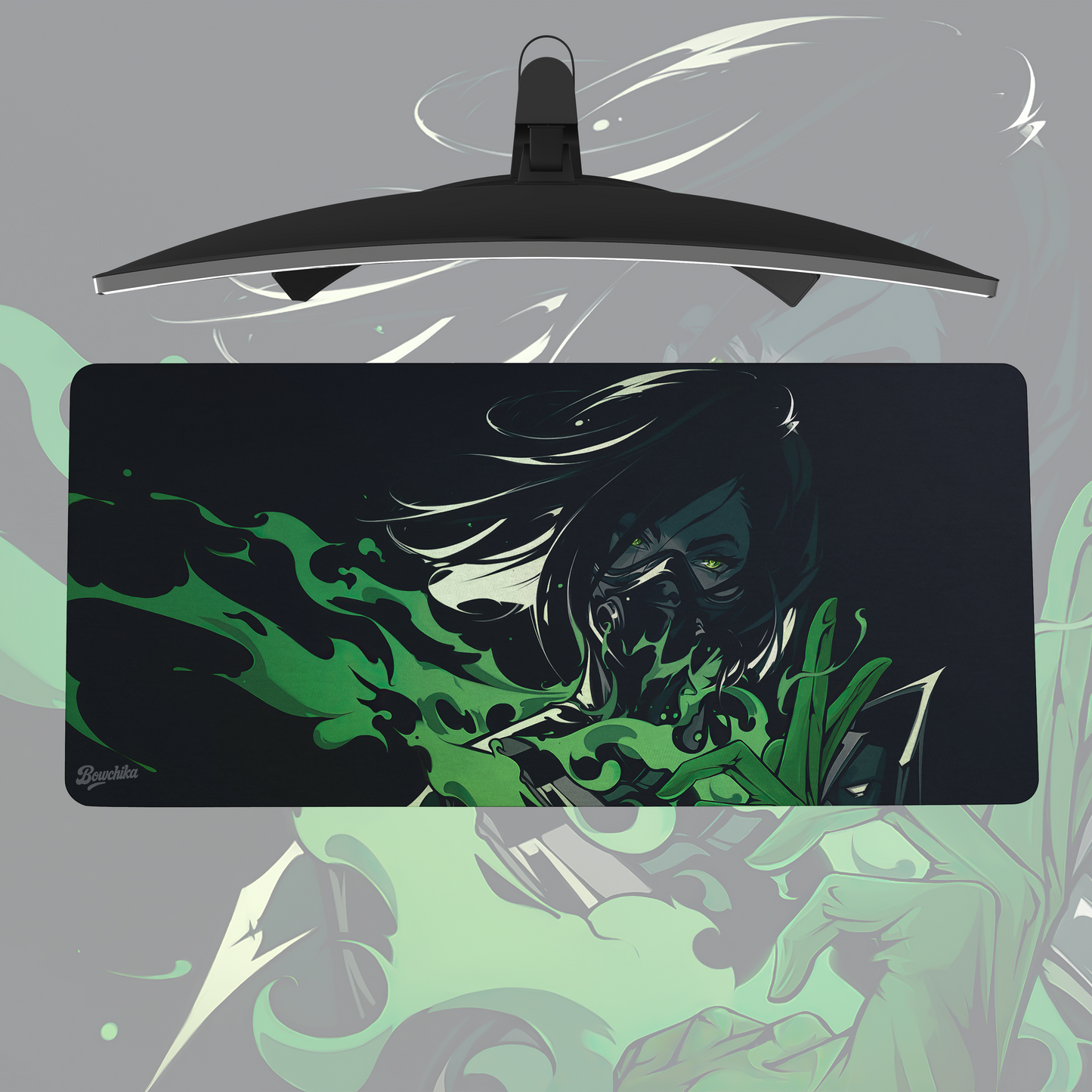 Valorant Viper Toxic Surge Extended Mousepad