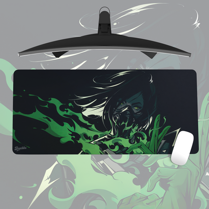 Valorant Viper Toxic Surge Extended Mousepad