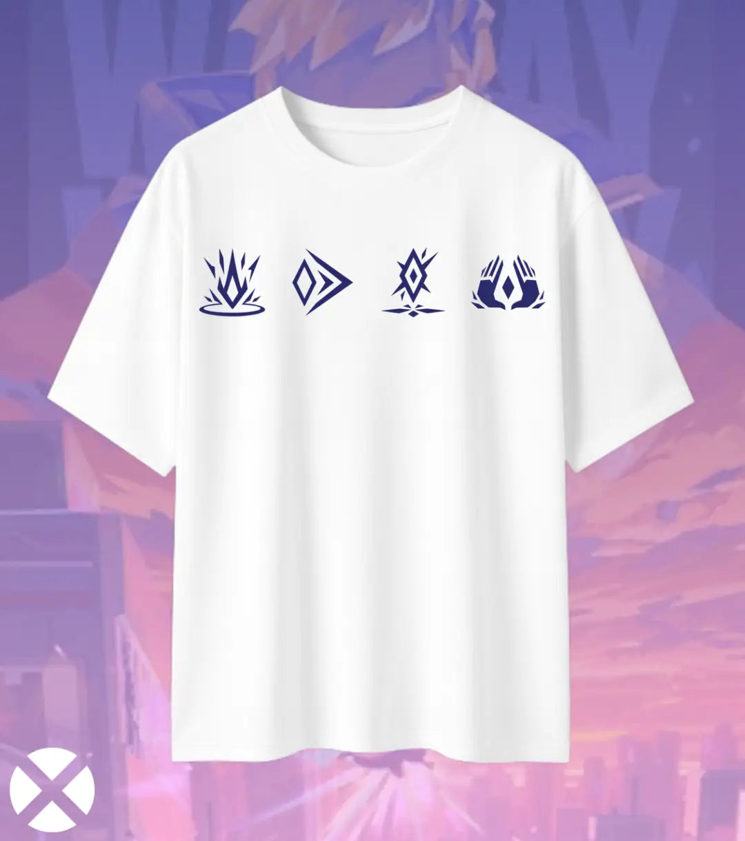 Waylay – Phantom Mirage Valorant Oversized T Shirt | Bold Casual Energy - Valorant
