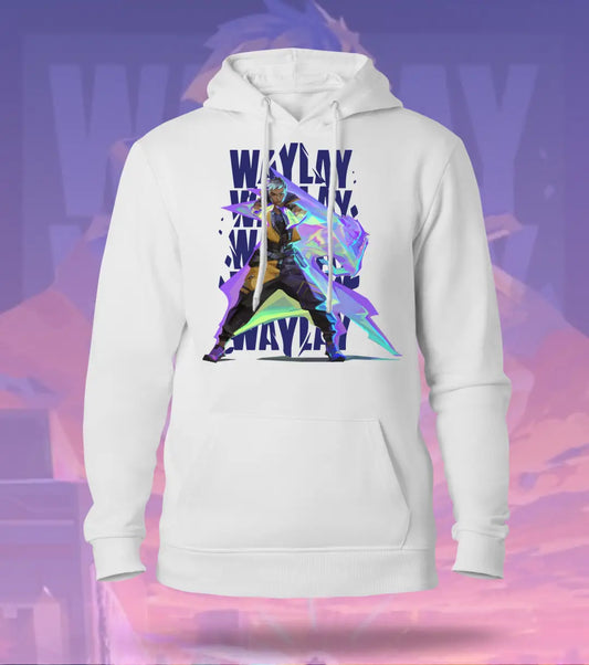 Waylay | Valorant – Phantom Mirage Regular Hoodie - White / XS - Valorant