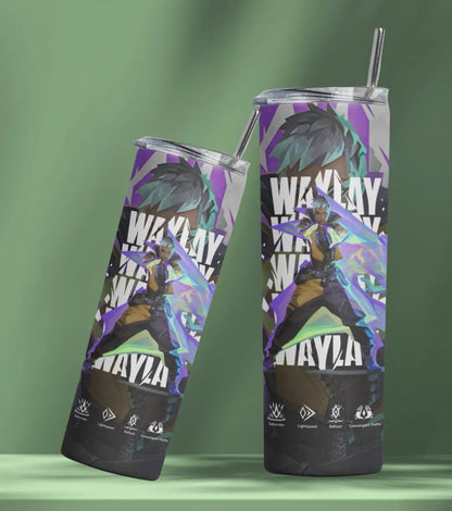 Waylay Valorant Tumbler – Phantom Mirage | Game-Day Drinkware - Valorant