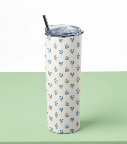 Wildflower Bliss Stainless Steel Tumbler – 591 ml