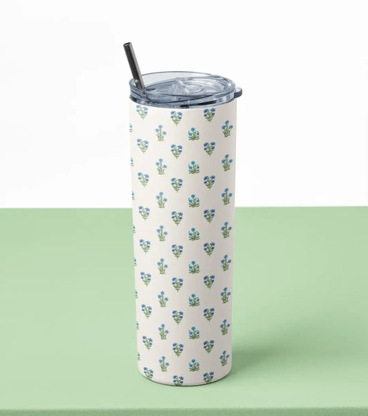 Wildflower Bliss Stainless Steel Tumbler – 591 ml