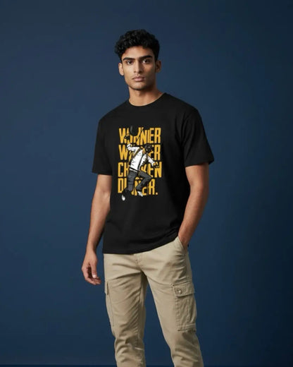 Winner Winner Chicken Dinner BGMI T-Shirt | PUBG Victory Tee - Black / S - BGMI/PUBG