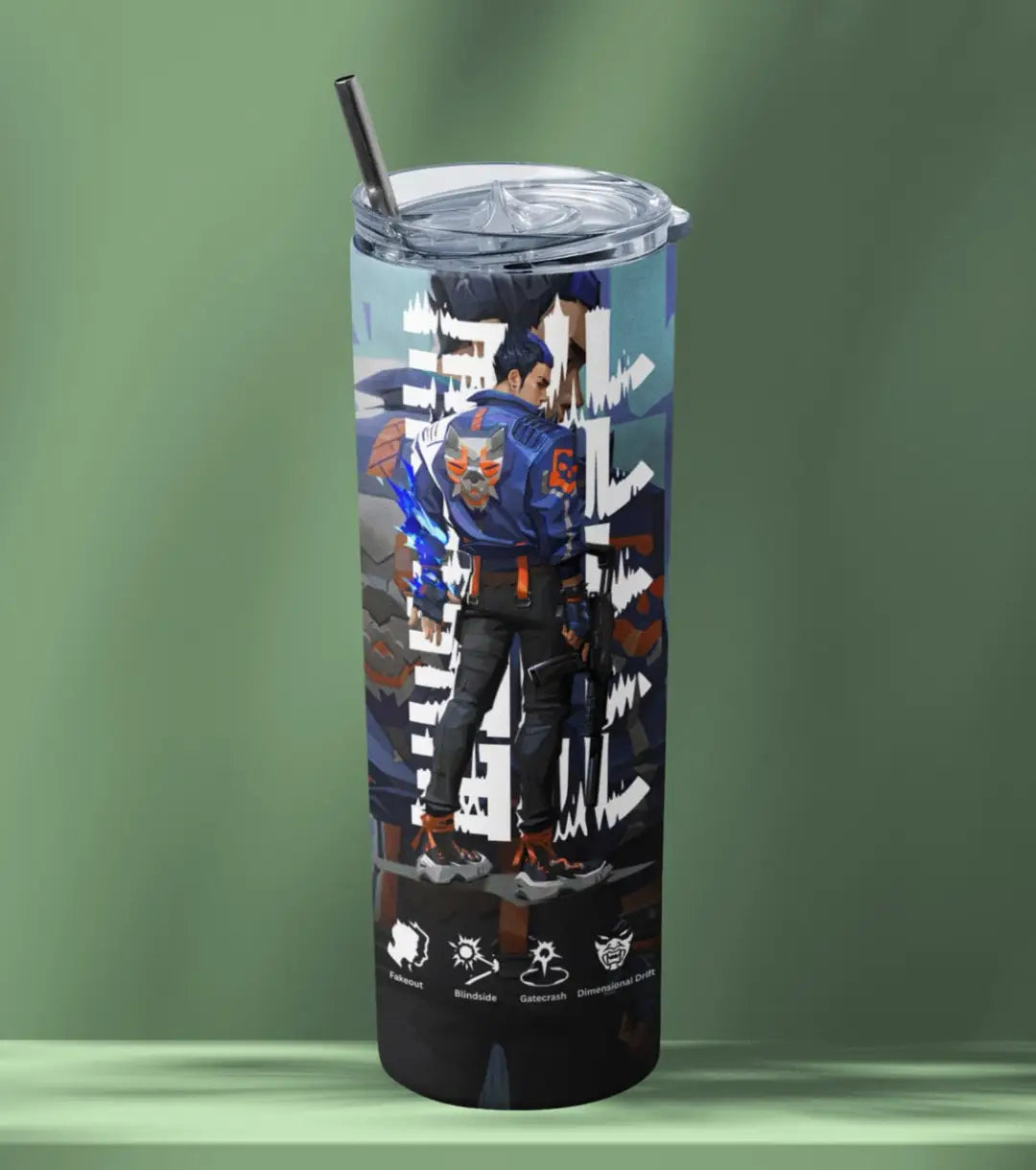 Yoru Valorant Tumbler – Riftwalker | Game-Day Drinkware - Valorant